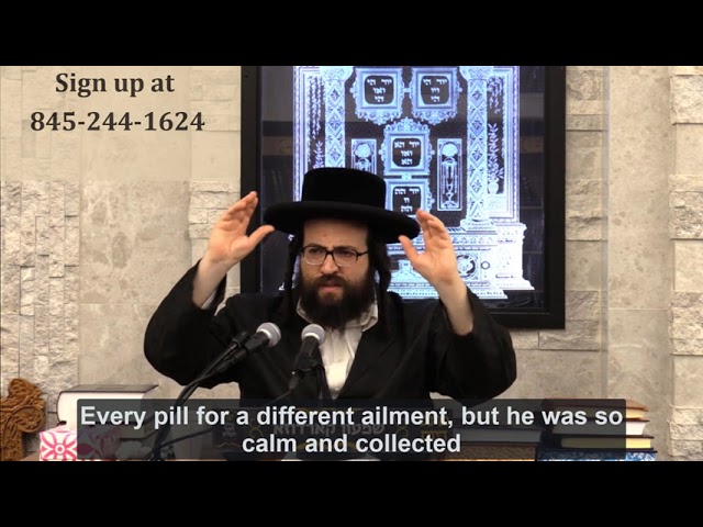Rabbi Yoel Roth - I went to the hospital to give him Chizuk, but I was the one that got Chizuk