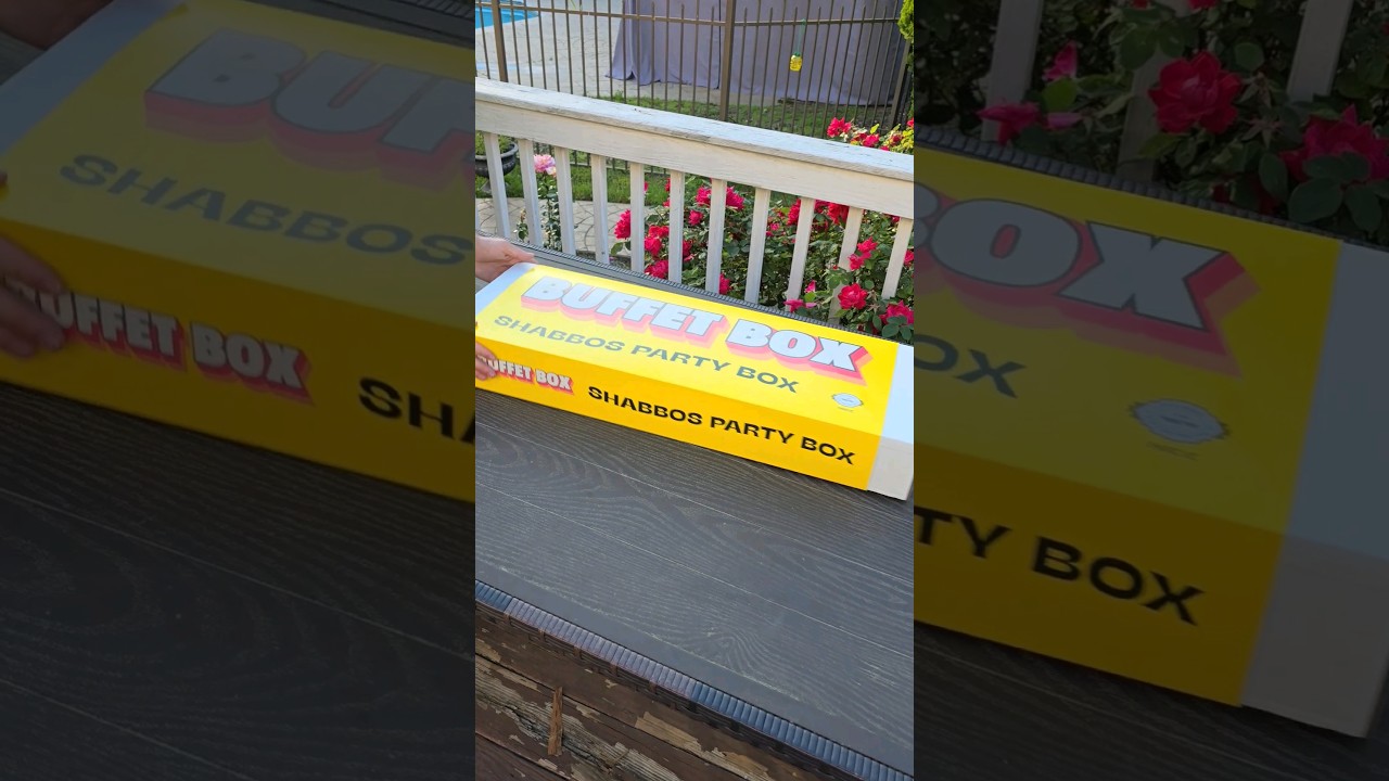Shabbos Party?? No problem! The BuffetBox.com got you covered! check out this unique gift idea!