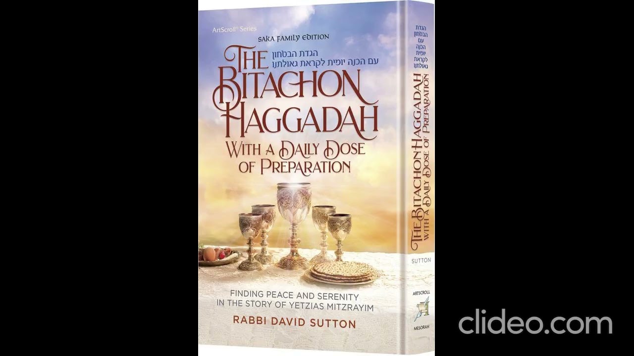 ArtScroll's "The Bitachon Haggadah" Featured w/ Rabbi David Sutton on Today's JM