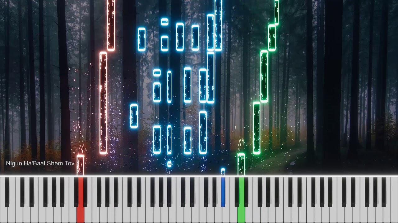 Nigun Habaal Shem Tov - PIANO - ניגון הבעל שם טוב גרסת פסנתר