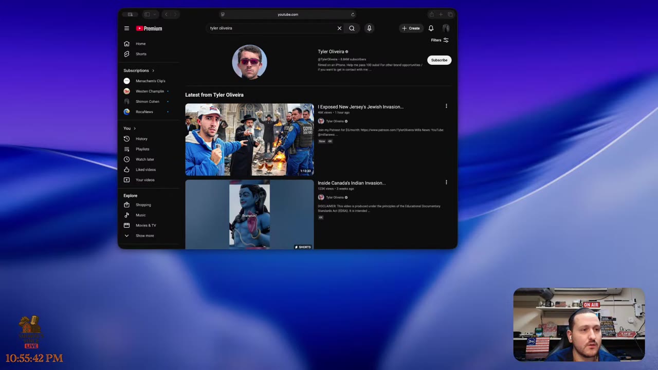 Tyler Oliveira’s New Jersey Video