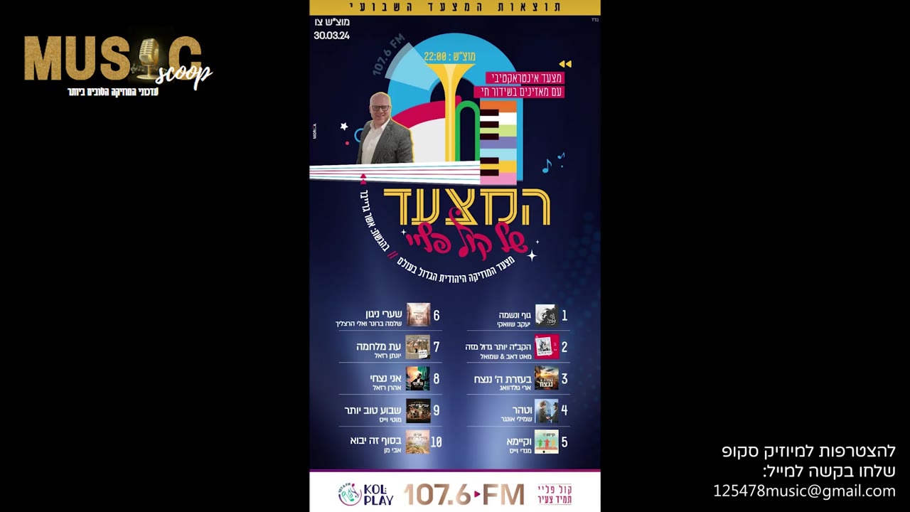 הסקופים ליום זה 2/4/24 | מיוזיק סקופ