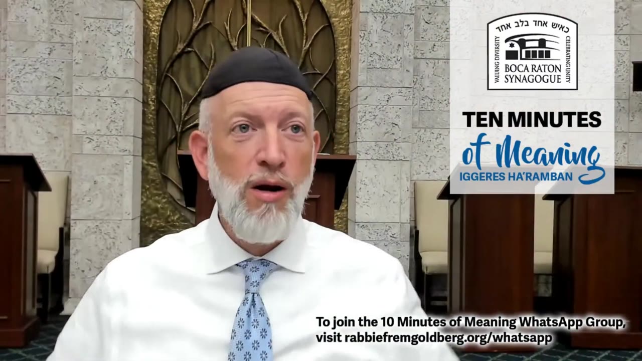 #16: Iggeres HaRamban (10 Minutes of Meaning) - Finding Humility, Happiness, and Holiness: