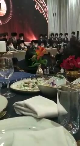 כ"ק אדמו"ר מגור שליט"א אויף שבת קודש אין נתניה