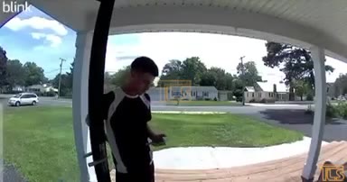 Porch pirate in Toms River
