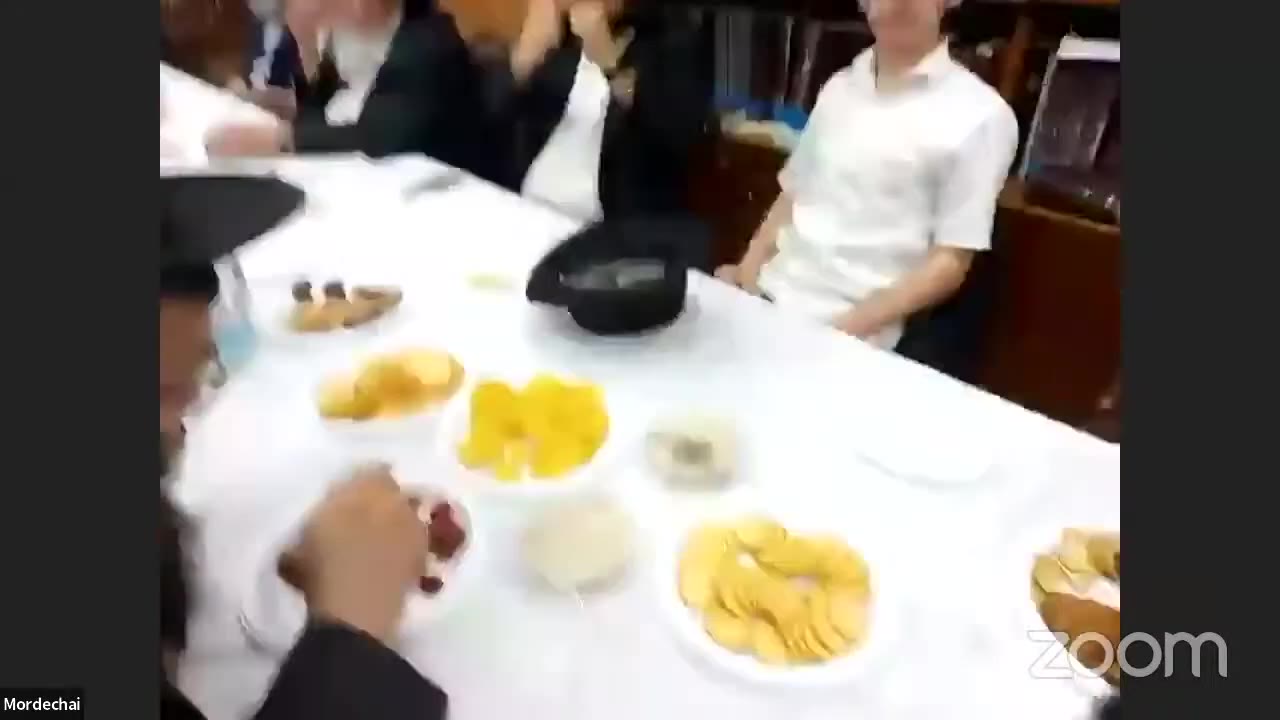 Chof Av Farbrengen with Rabbi Fishel Oster