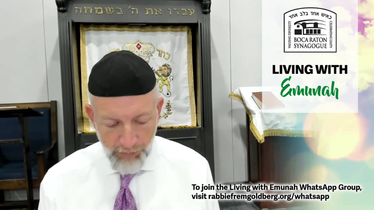 Living With Emunah (Part 283) - Being Thrown in Every Direction