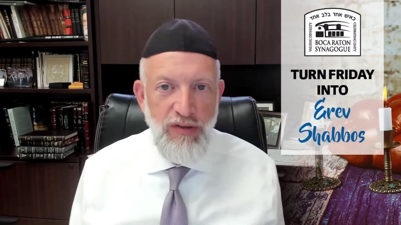 Turn Friday into Erev Shabbos #182 - Erev Shabbos Challenge
