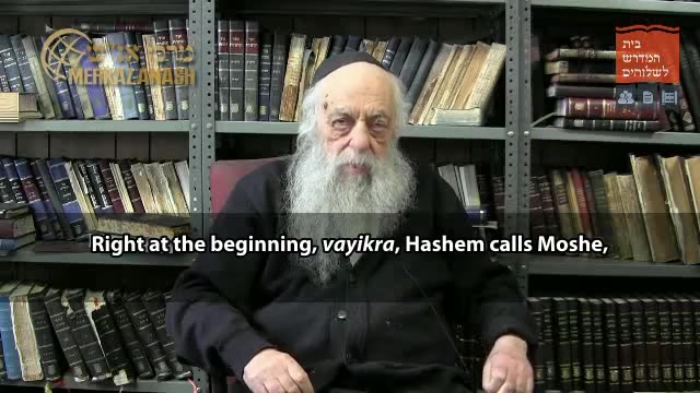 Making the Inspiration Last parsahs Vayikra by rabbi yoel kahn Yiddish 2014