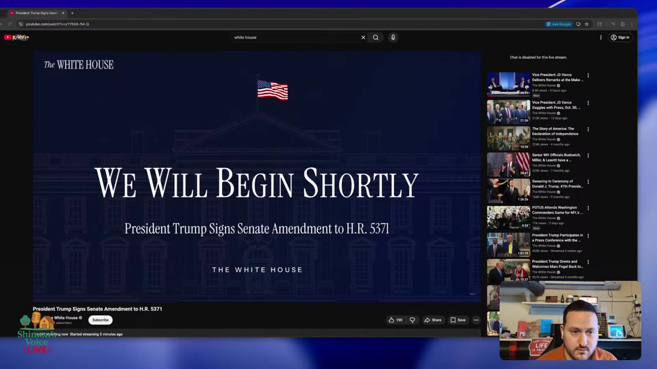 LIVE Reaction: Trump Signs Bill to Reopen the Government