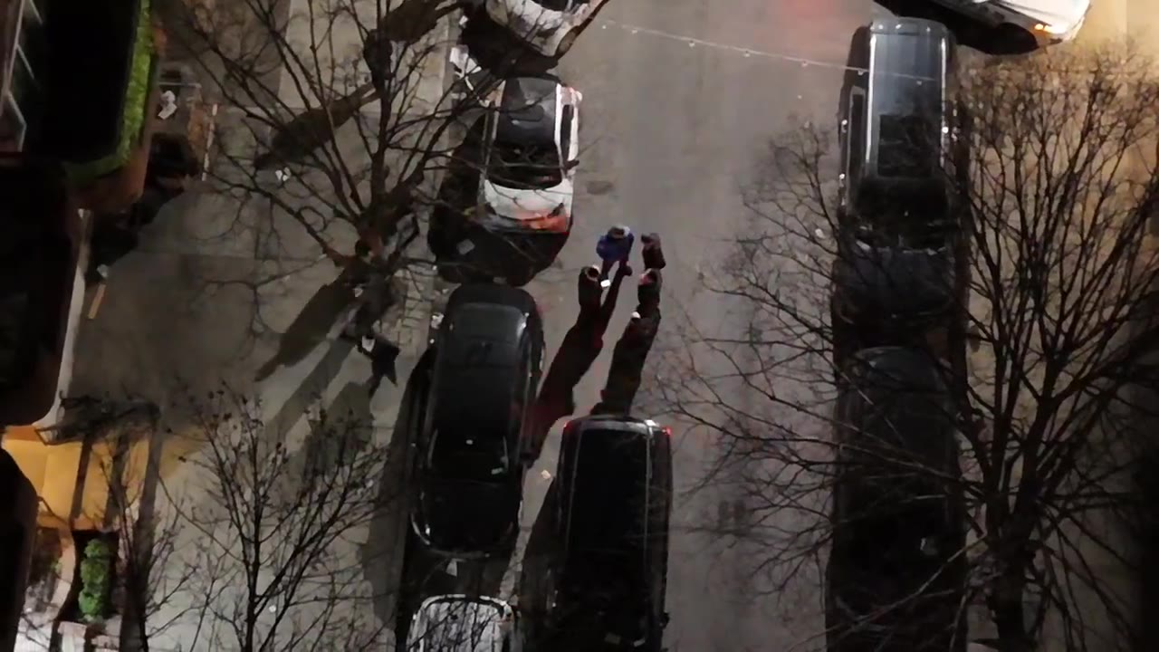 Drone Footage of The Scene A 15 Year Old Boy Commits Suicide In Boro Park