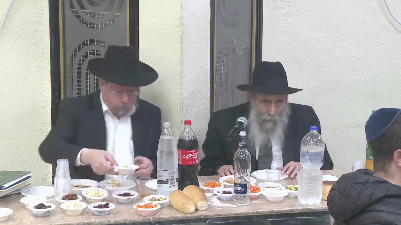 התוועדות ליל ה' דחנוכה סיפורים מיוחדים על הרבי עם הרב זושא וולף , הרב מנחם מענדל גלוכובסקי שנת תשפ"ה